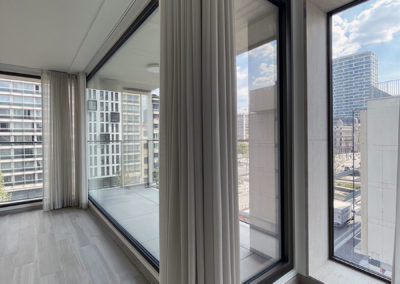 Pose rails et tentures, Anvers